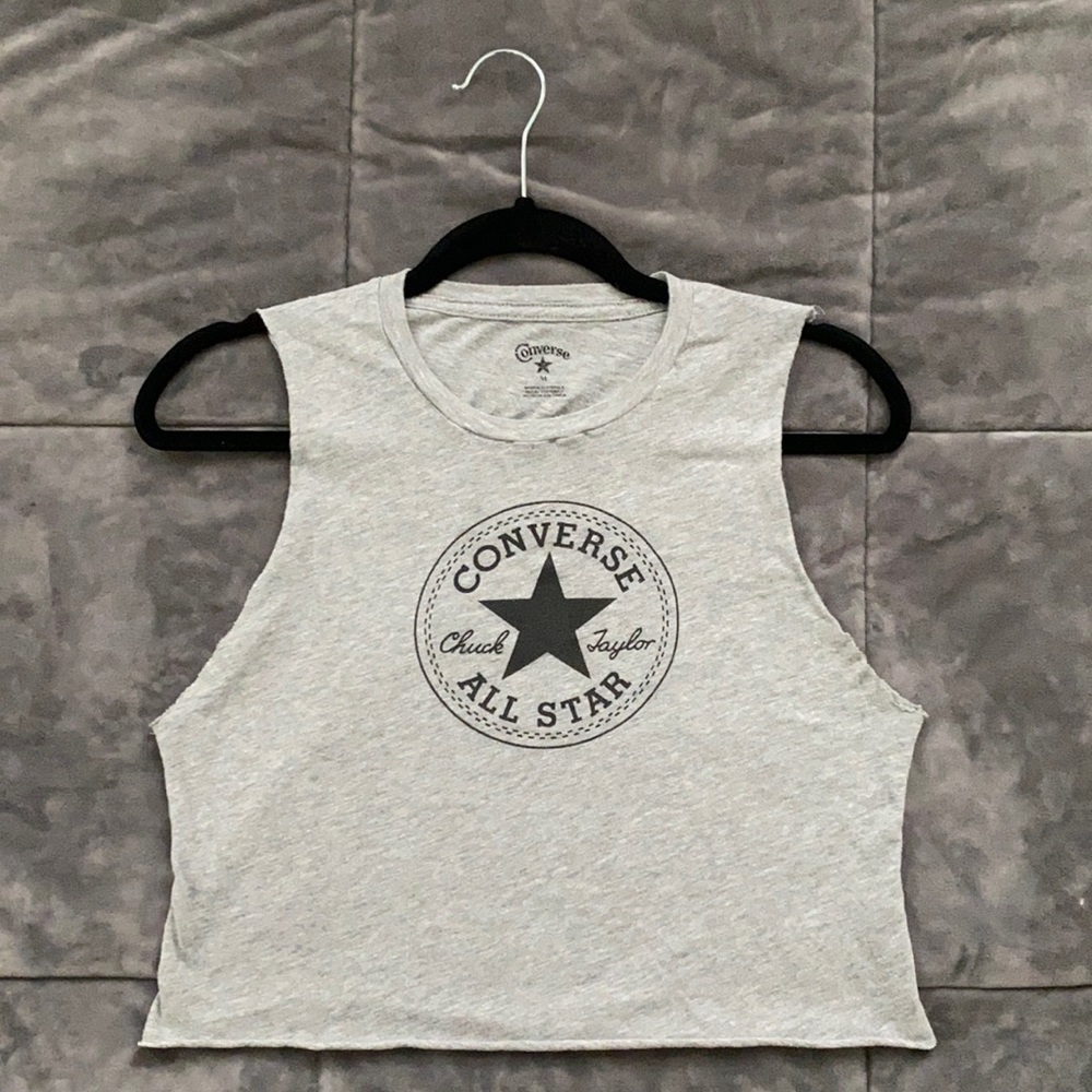 Converse Cropped Muscle Tee